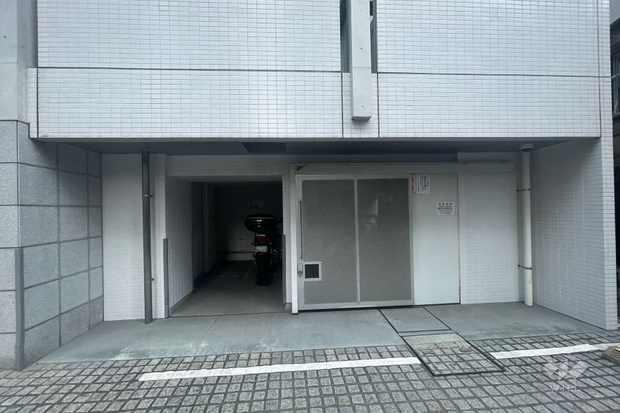 駐輪場の出入り口