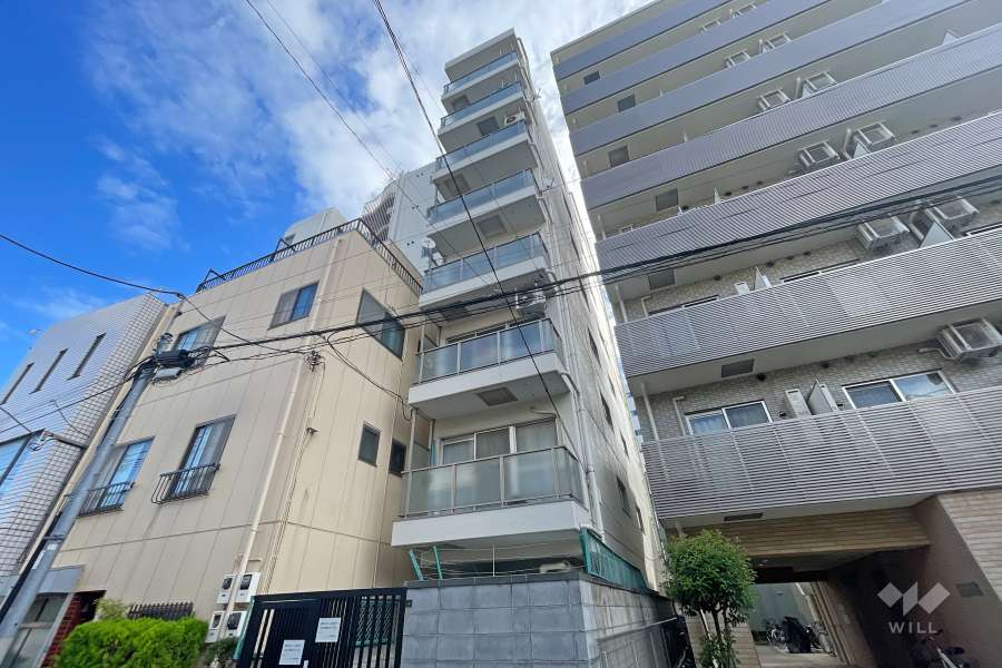 レジェンド浅草の外観（南西側から）