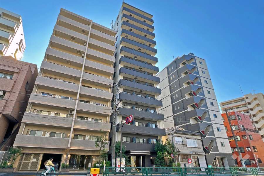 ヴェルステージ南千住の外観（北東側から）