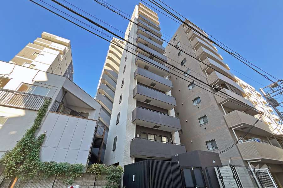 ヴェルステージ南千住の外観（南西側から）