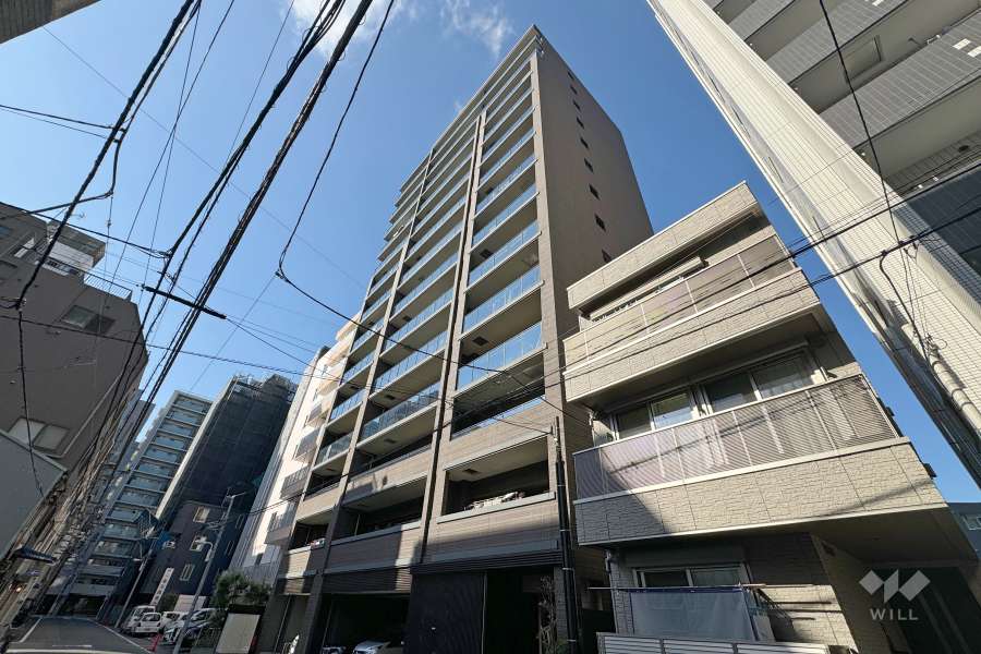 ライオンズ浅草橋レジデンスの外観（南東側から）