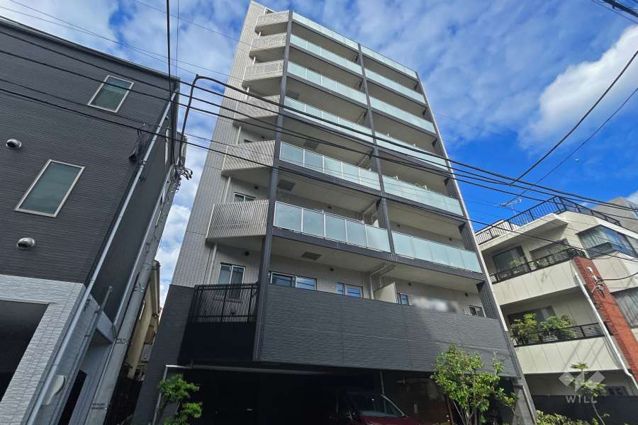 ルネ浅草イーストの外観（南東側から）