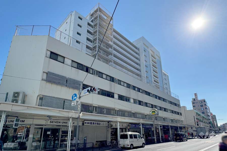 京成サンコーポ浅草の外観（北西側から）