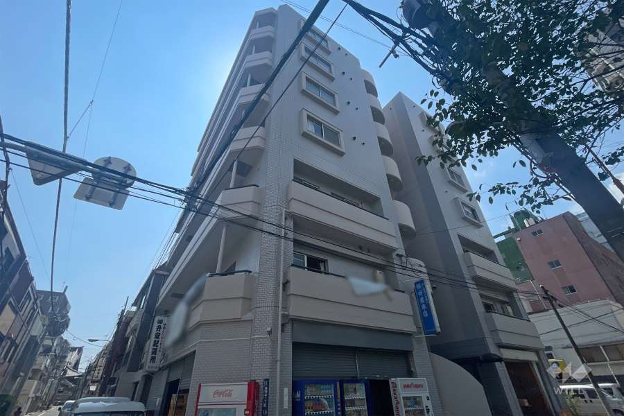 グリーンハイツ浅草の外観（北東側から）