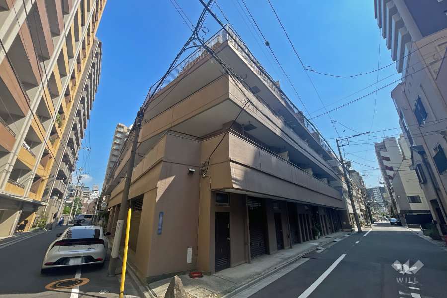 トーア第2浅草マンションの外観（北西側から）