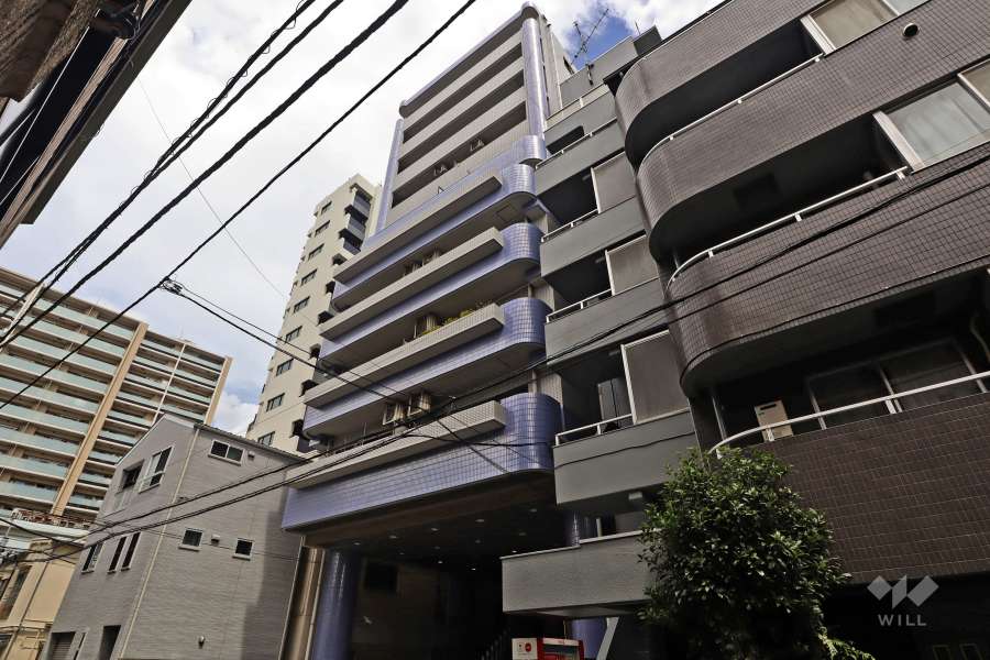 シルクハットハイツの外観(南西側から)