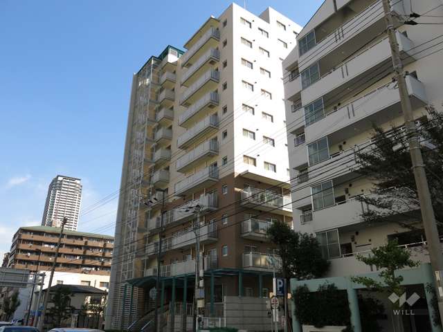 メゾン新御影の外観（北西側から）