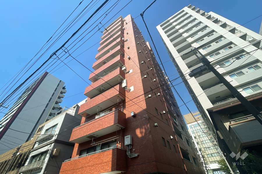 ルーブル金杉の外観（北東側から）