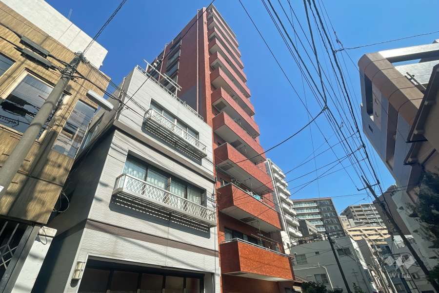 ルーブル金杉の外観（南東側から）