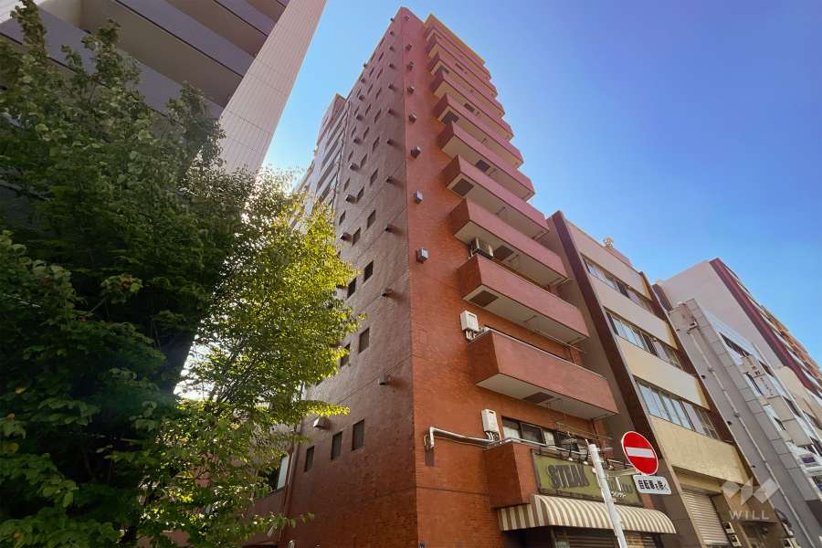 ルーブル金杉の外観（北西側から）