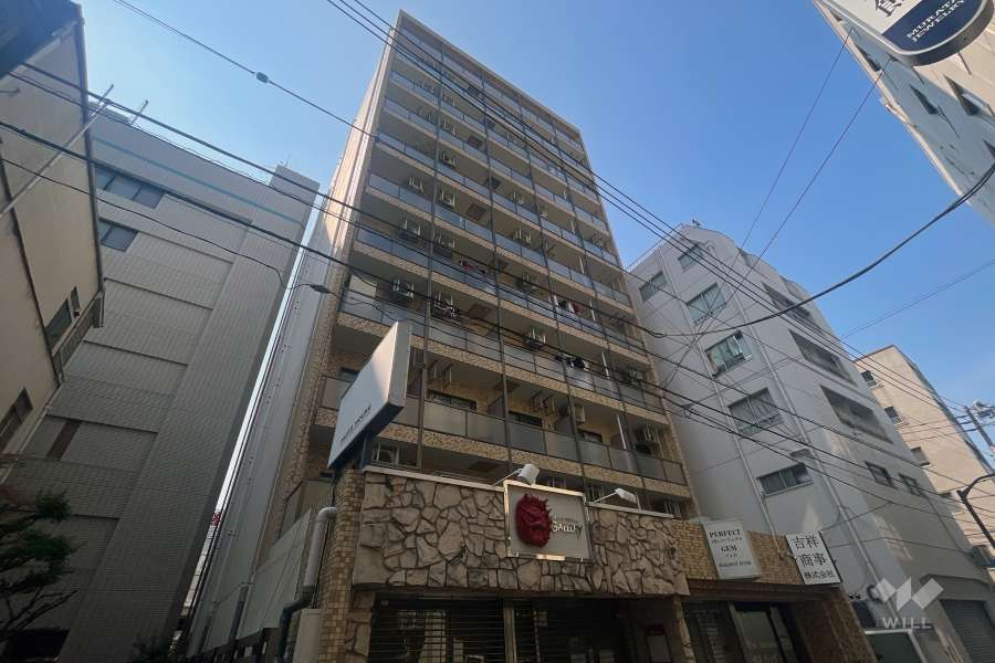 上野アビタシオンの外観（南東側から）