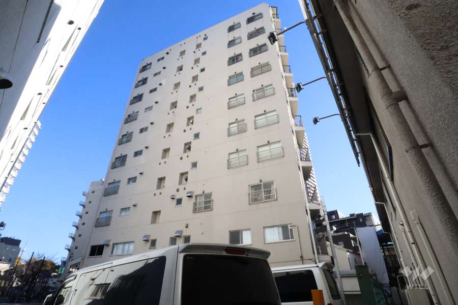 ビレッタ池之端の外観(北西側から)