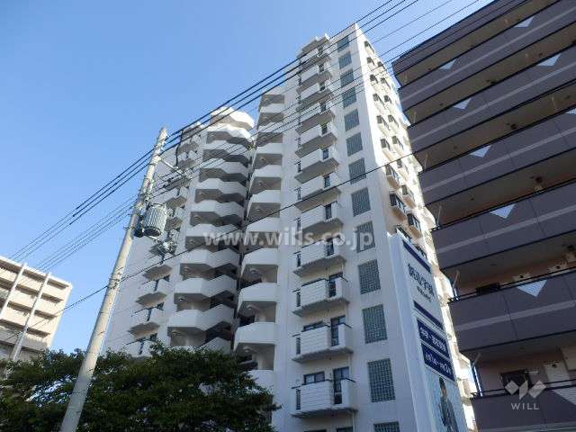 パレスエクセル東灘の外観（北西側から）