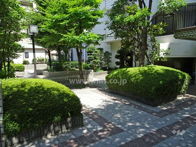 エントランス前の広場