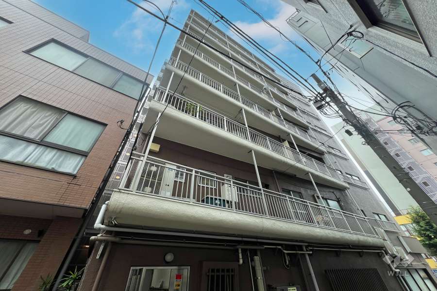 寿町フラワーホームの外観（北側から）