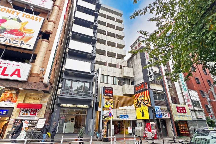 ライオンズマンション上野山下の外観（南東側から）