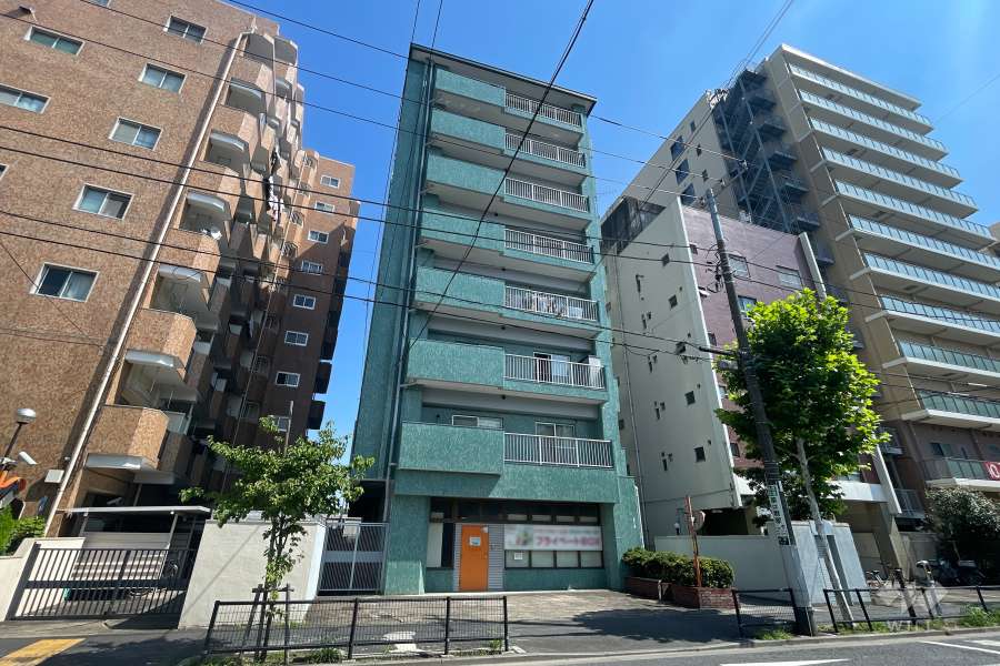 浅草サンパワーの外観（北西側から）