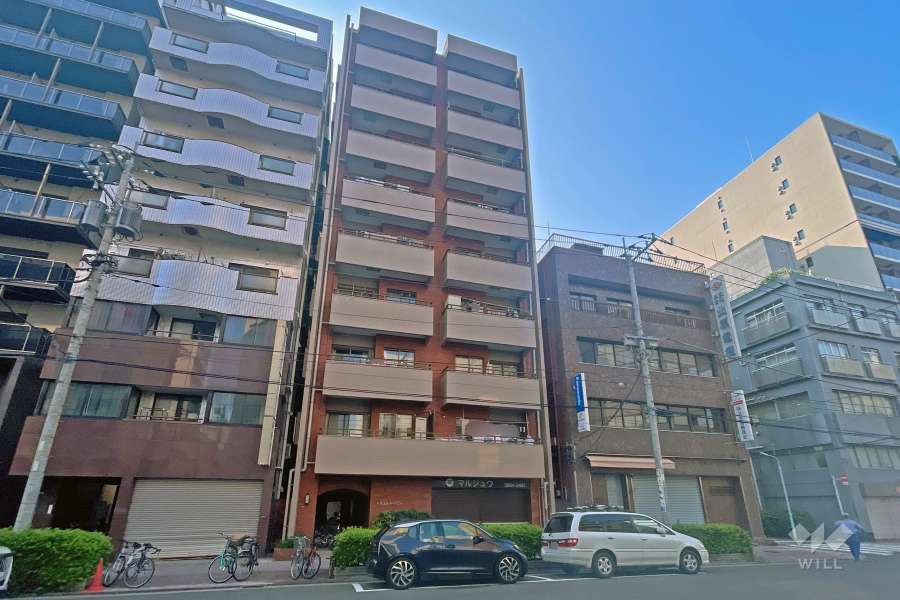 たのもきシャルムの外観（北西側から）