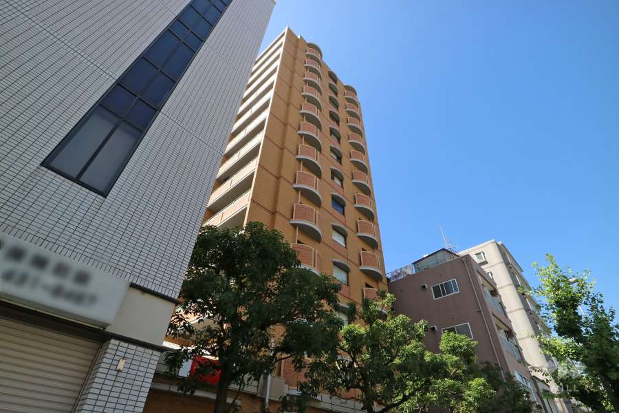 グランディール甲南の外観（北東側から）