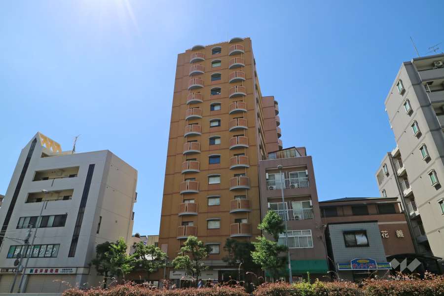 グランディール甲南の外観（北側から）