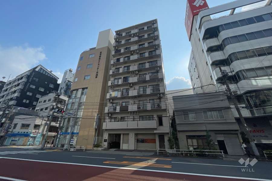 パシフィックパレス元浅草の外観（南西側から）