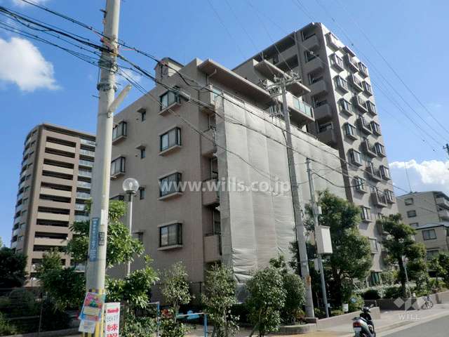 御影本町ガーデンハウスの外観（北西側から）