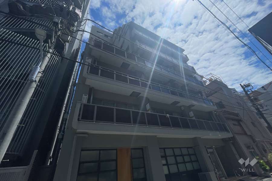 大蔵シャルムの外観（北西側から）　