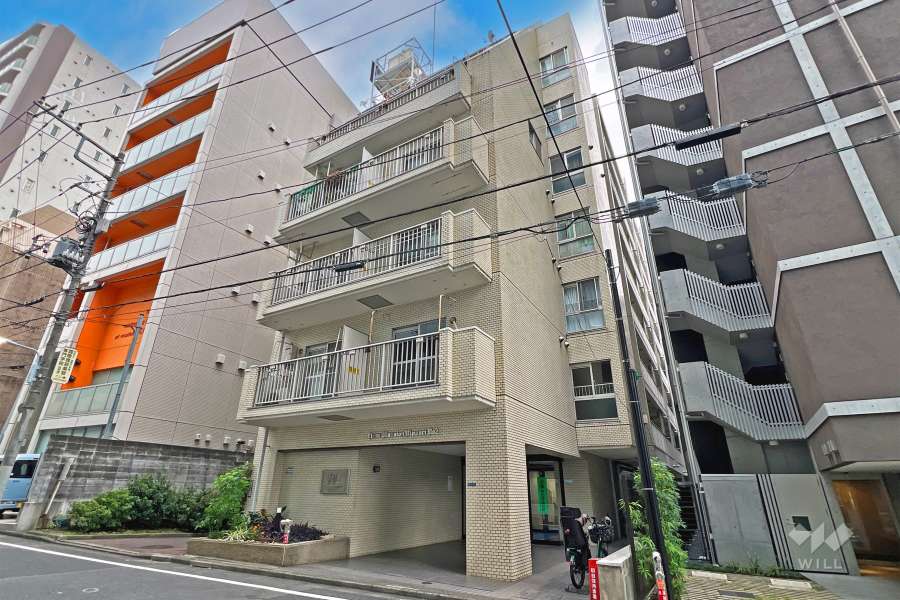 ライオンズマンション日暮里第2の外観（東側から）