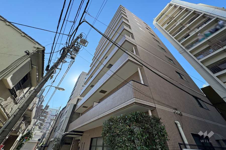 グランドメゾン寿の外観（北東側から）