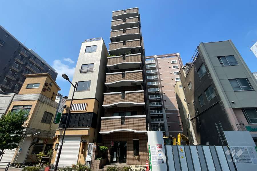 プリメーラ雷門の外観（東側から）