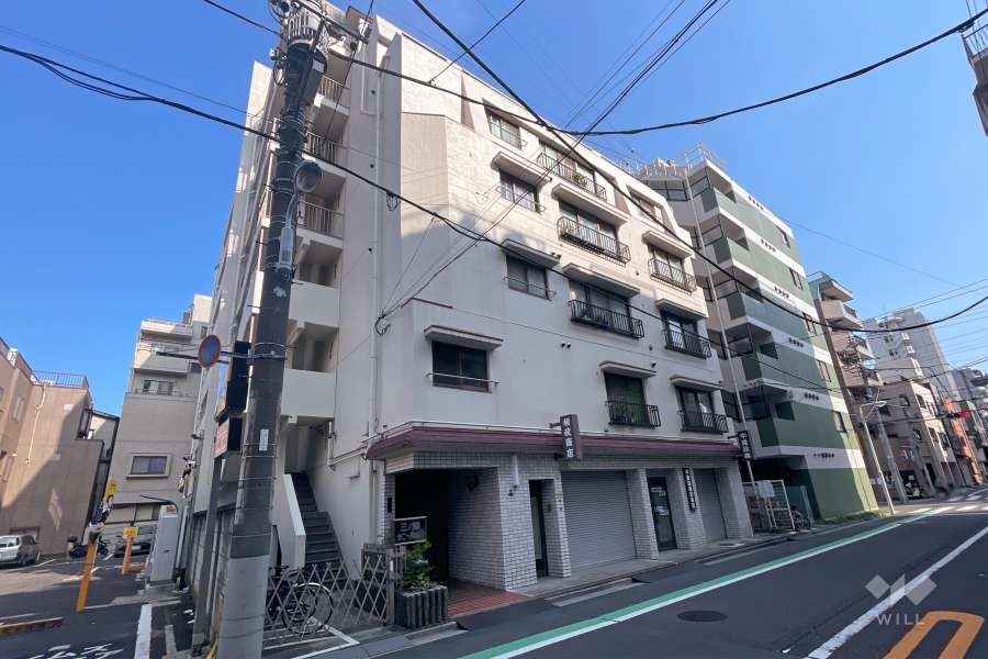 三ノ輪サニーハイツの外観（北西側から）