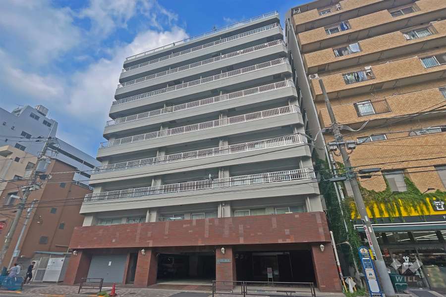 ユテライズ根岸の外観（南東側から）