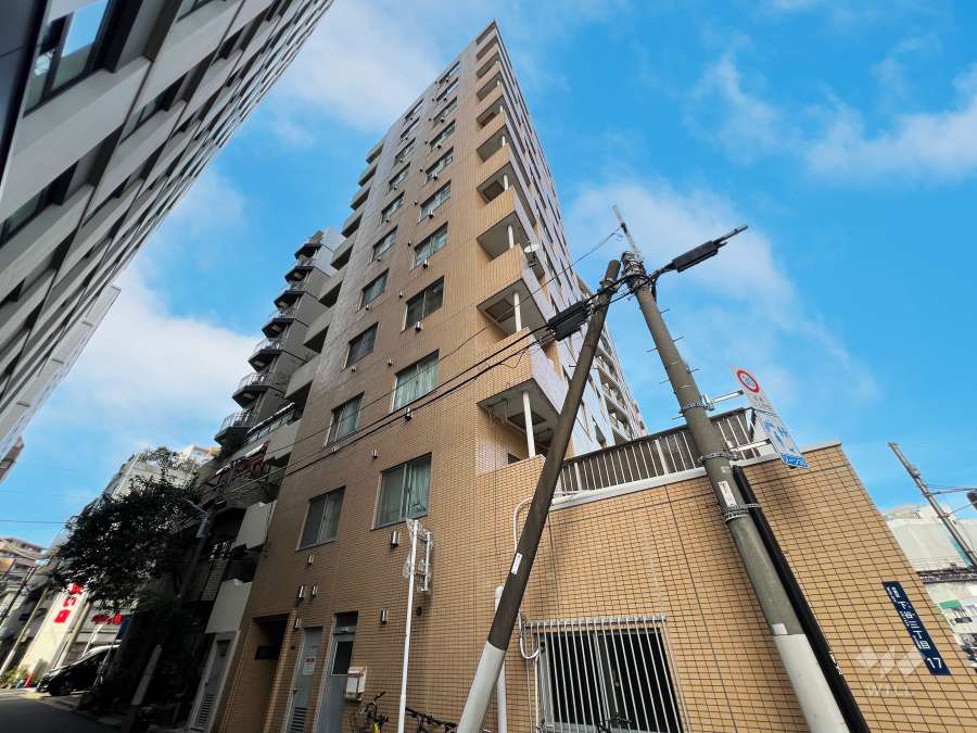 トーカン上野北キャステールの外観（南側から）