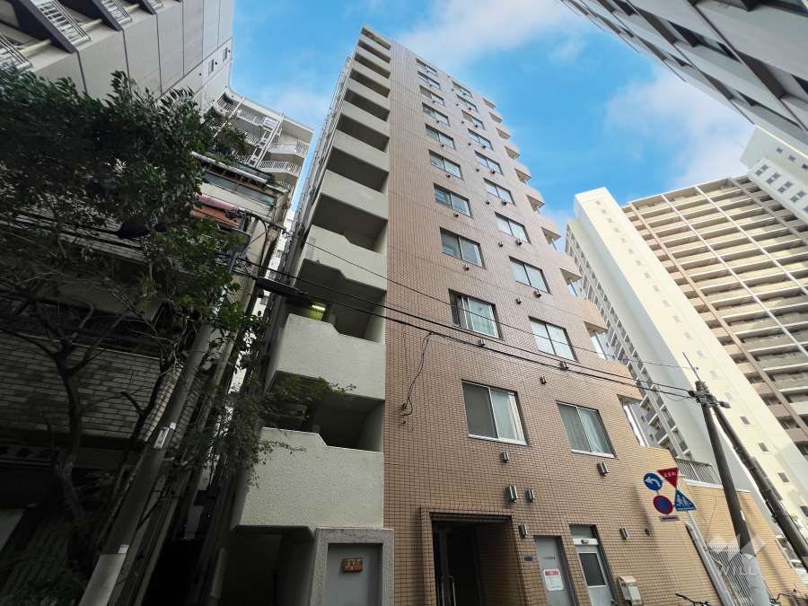 トーカン上野北キャステールの外観（西側から）