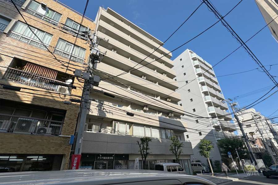 シティコープ浅草橋3の外観（南西側から）