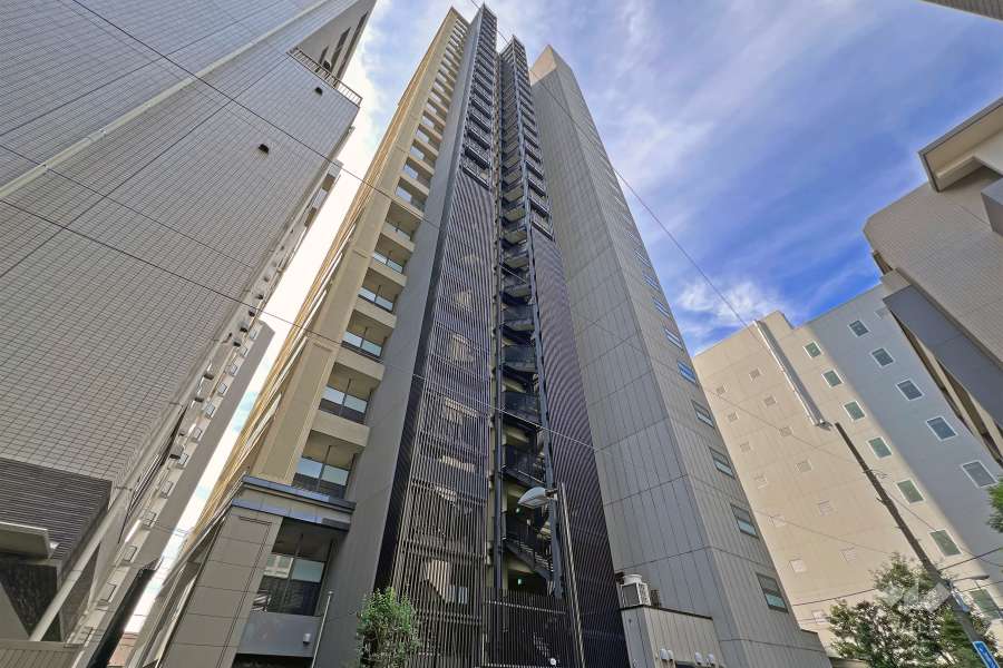 大江戸タワーレジデンスの外観（東側から）