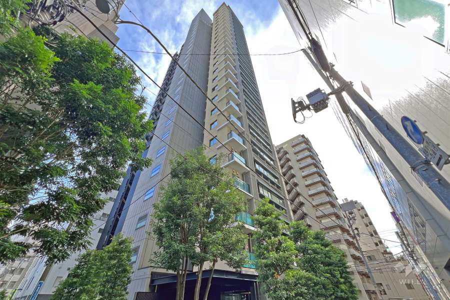 大江戸タワーレジデンスの外観（北側から）