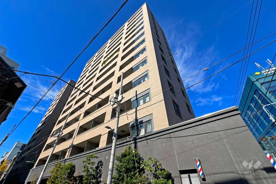 ザ・パークハウス上野の外観（南東側から）