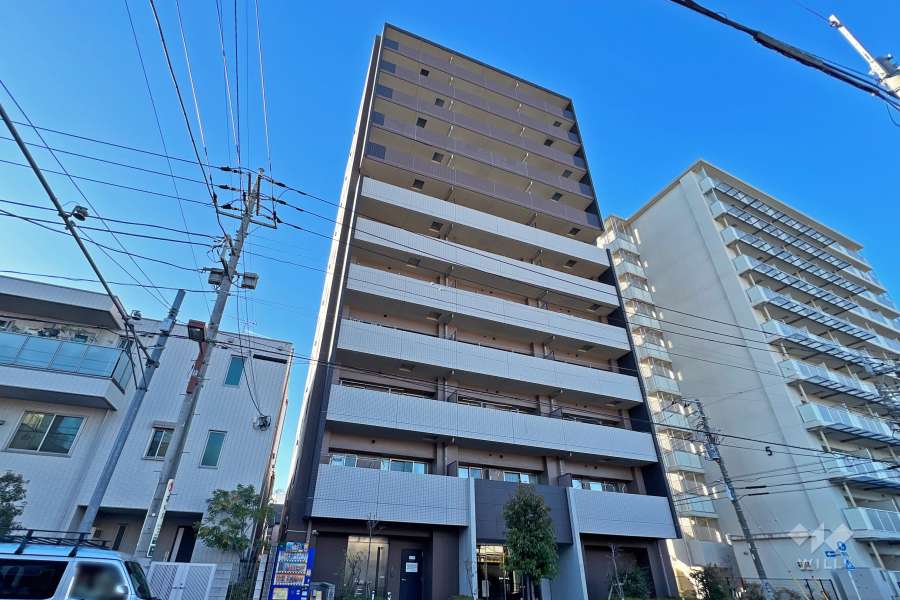 フォースター南千住の外観（南東側から）