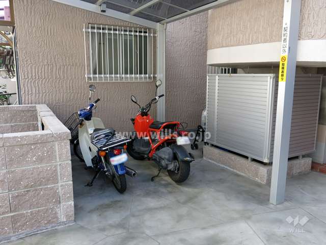 バイク置場