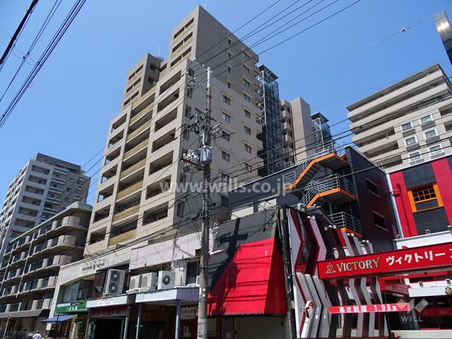 ワコーレ深江駅前ハーモニーガーデンの外観（南東側から）