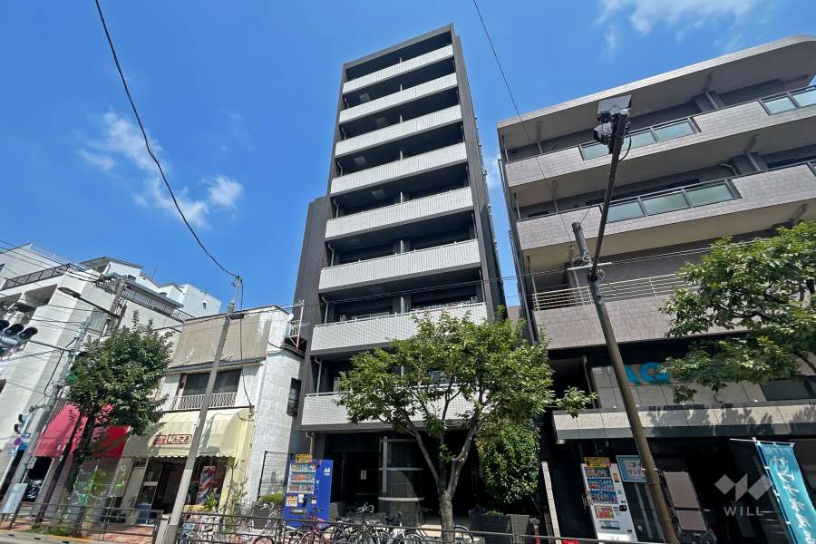 ザグランデレガーロ浅草の外観（南側から）