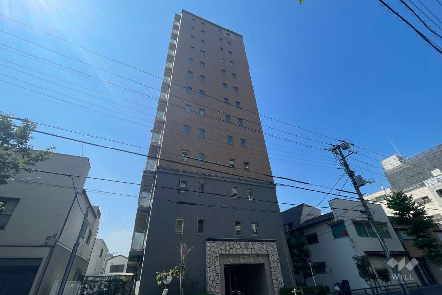 グレイスコート浅草の外観（南東側から）　　