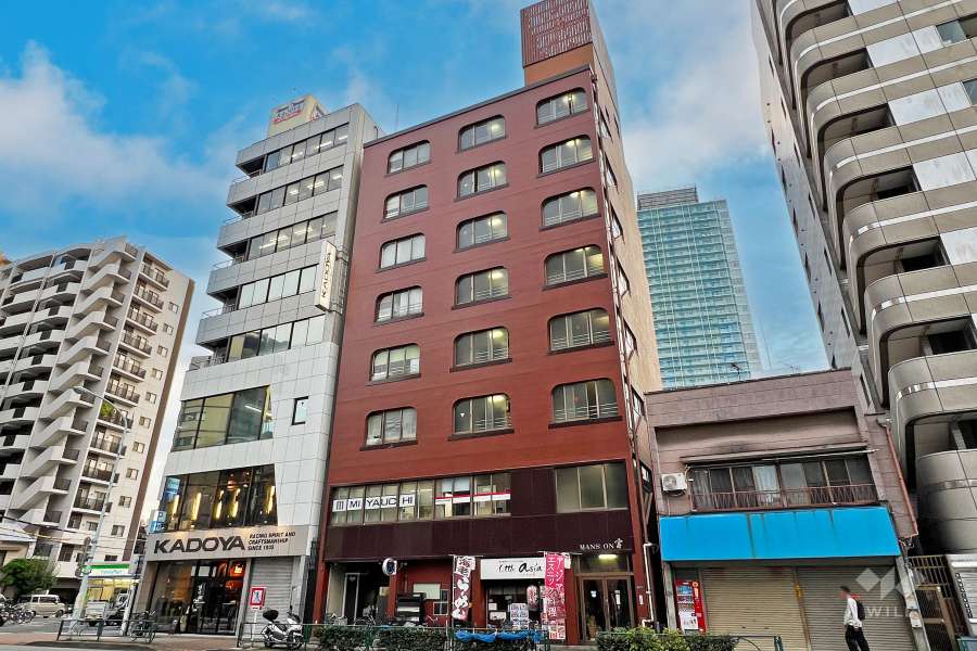 マンション宮の外観（北側から）
