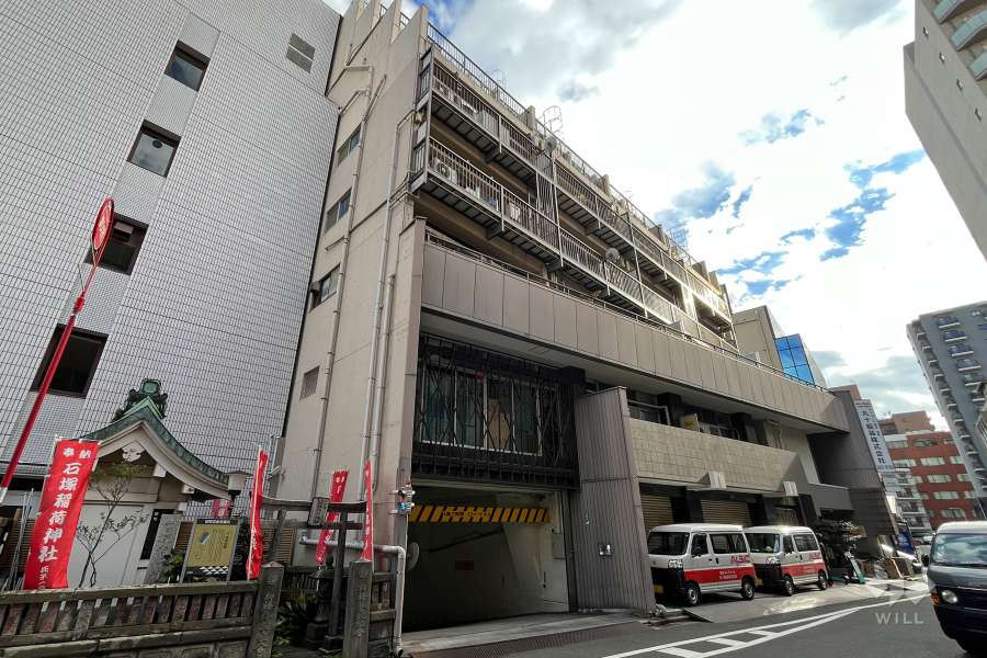 浅草橋産業会館の外観（北西側から）