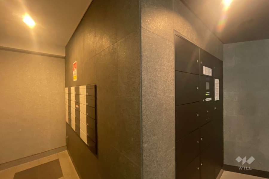 共用ポストと宅配ボックス