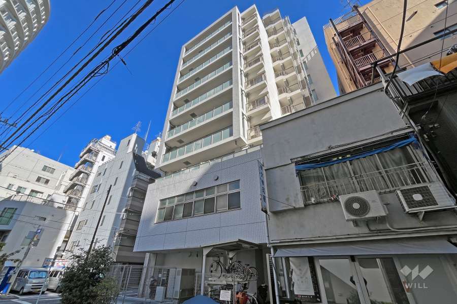 パレステージ秋葉原の外観（南西側から）