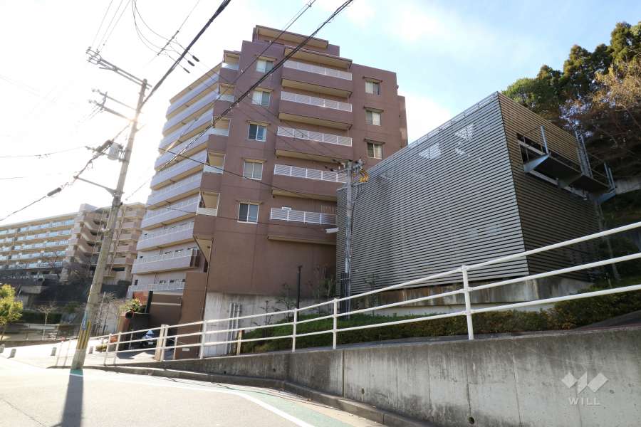 藤和宝塚武庫山ホームズの外観（北側から）