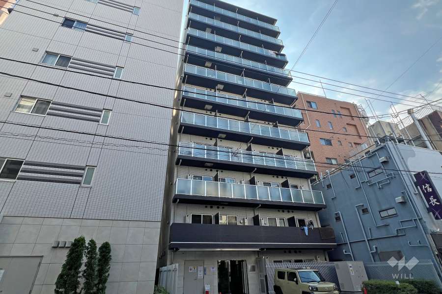 ジェノヴィア浅草2スカイガーデンの外観（東側から）