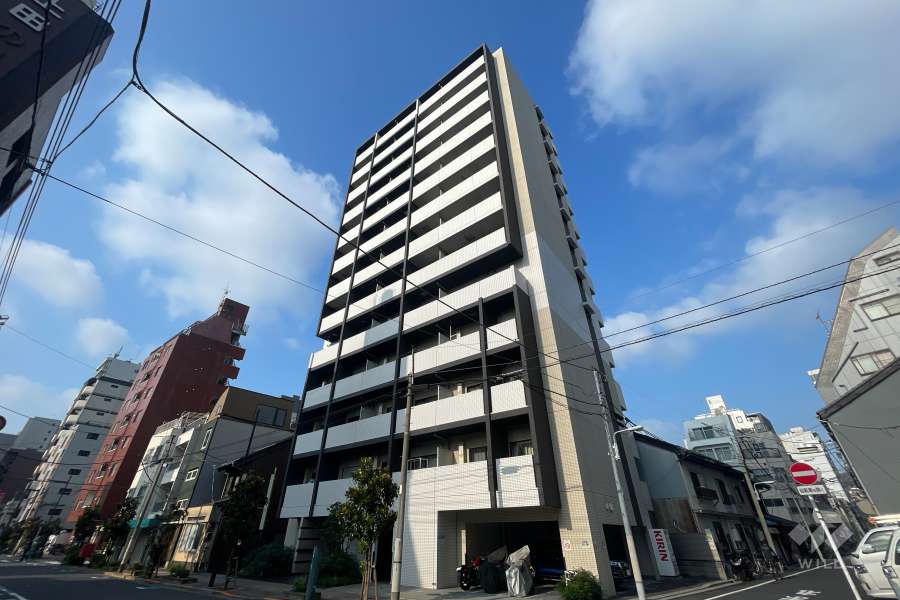 ステージグランデ元浅草の外観（北東側から）